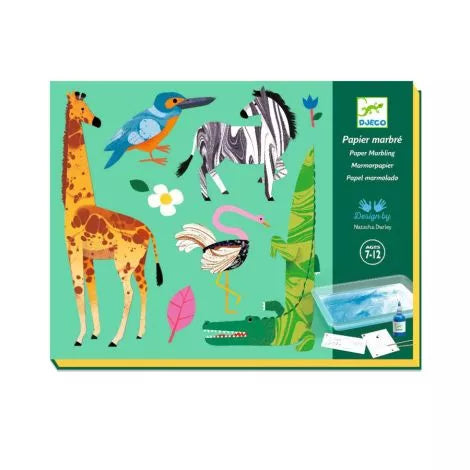 Bastelset Marmorpapier - Djeco