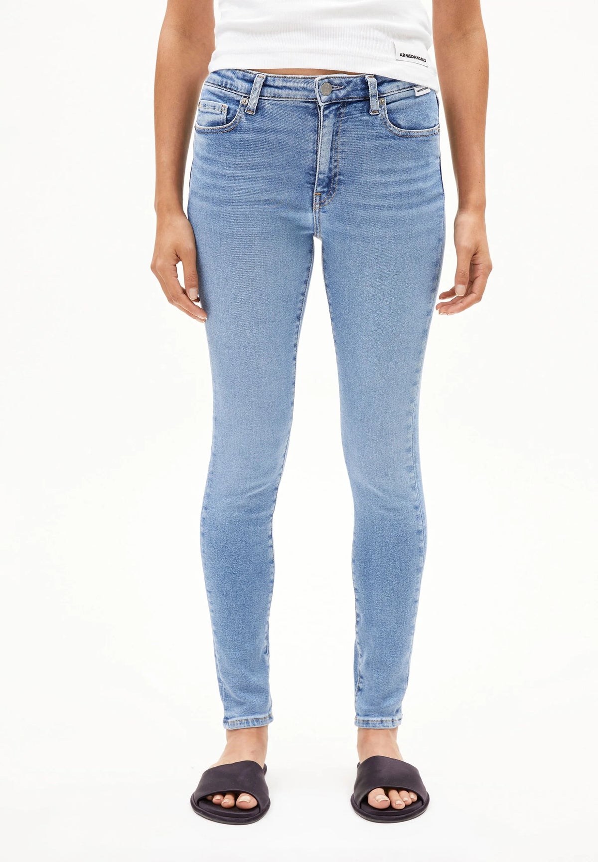 TILLAA MID WAIST SKINNY JEANS - ARMEDANGELS