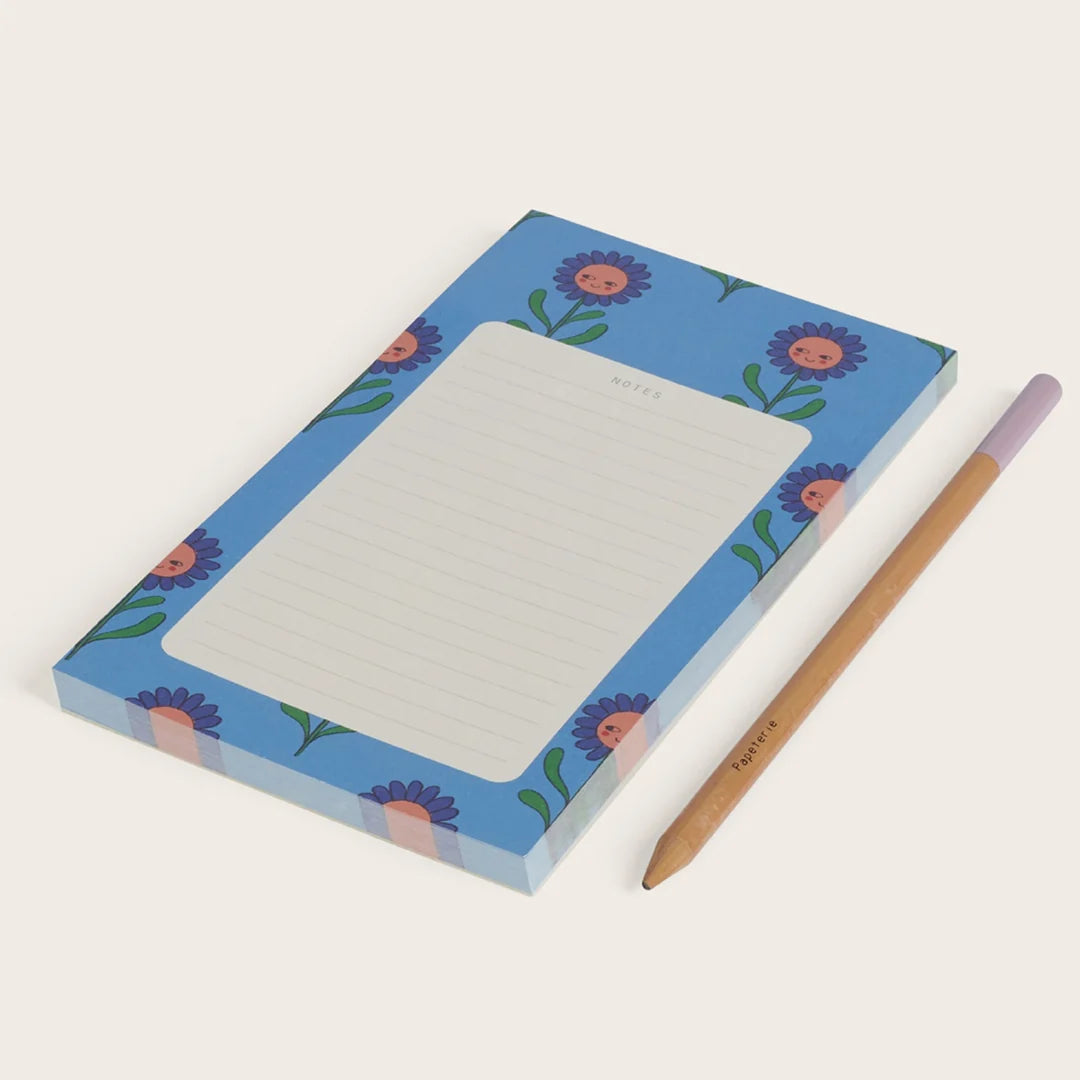 Happy Marguerite Notizblock - Season Paper