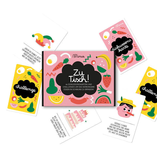 Gesprächskarten "Zu Tisch!" - Minus