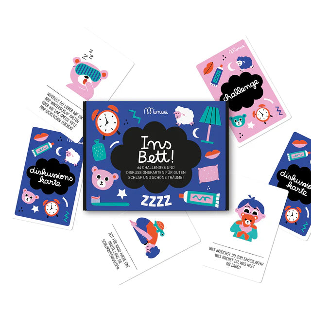 Gesprächskarten "Ins Bett" - Minus