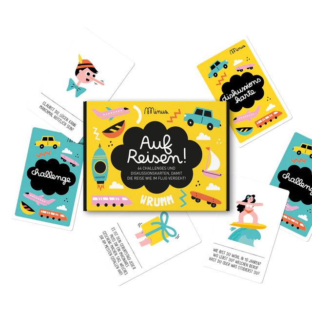 Gesprächskarten "Auf Reisen!" - Minus