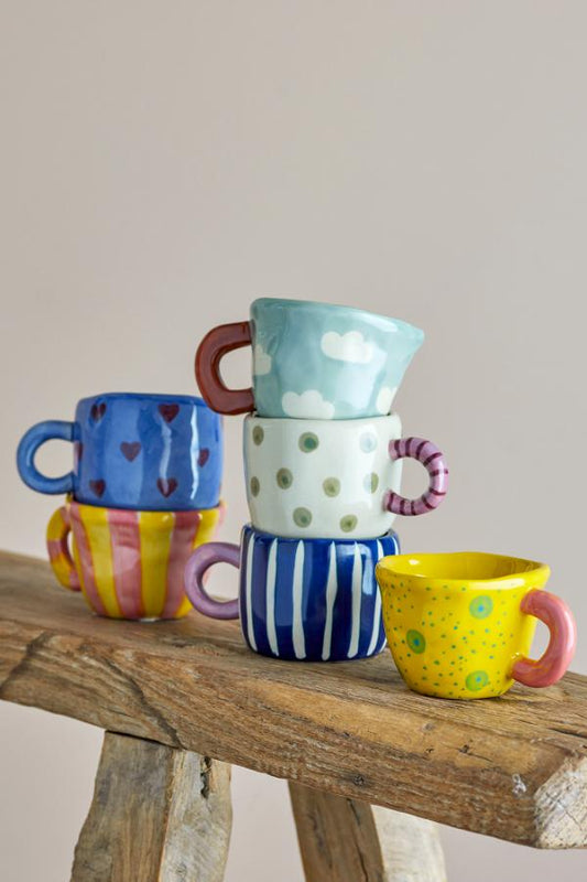 Nini Tasse / verschiedene Muster -  Mini Tasse - Bloomingville