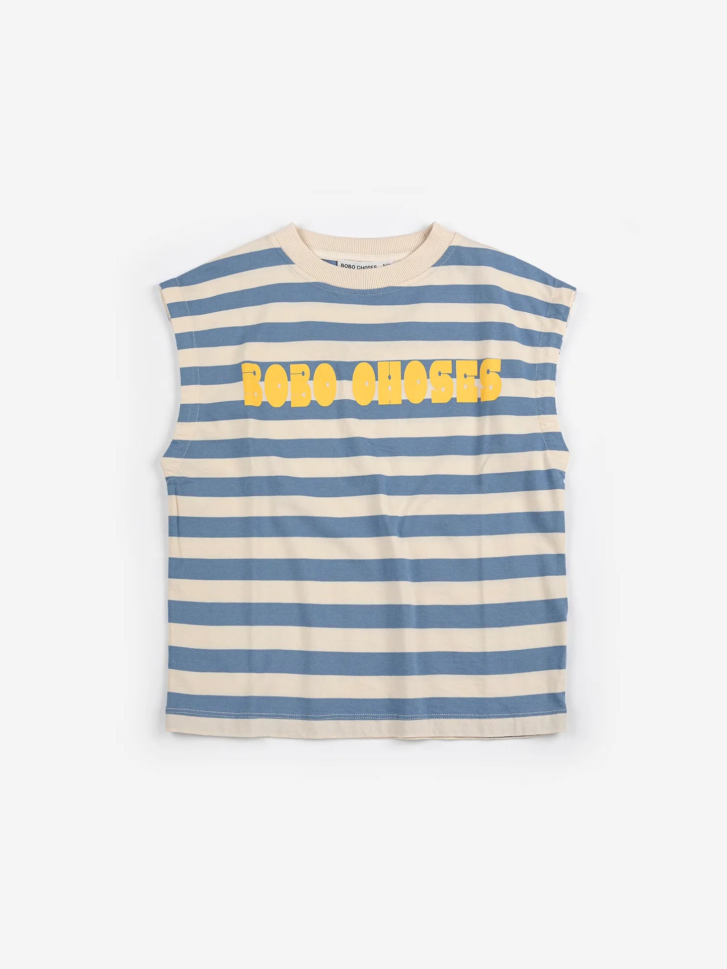 Modern striped sleeveless T-Shirt - Bobo Choses