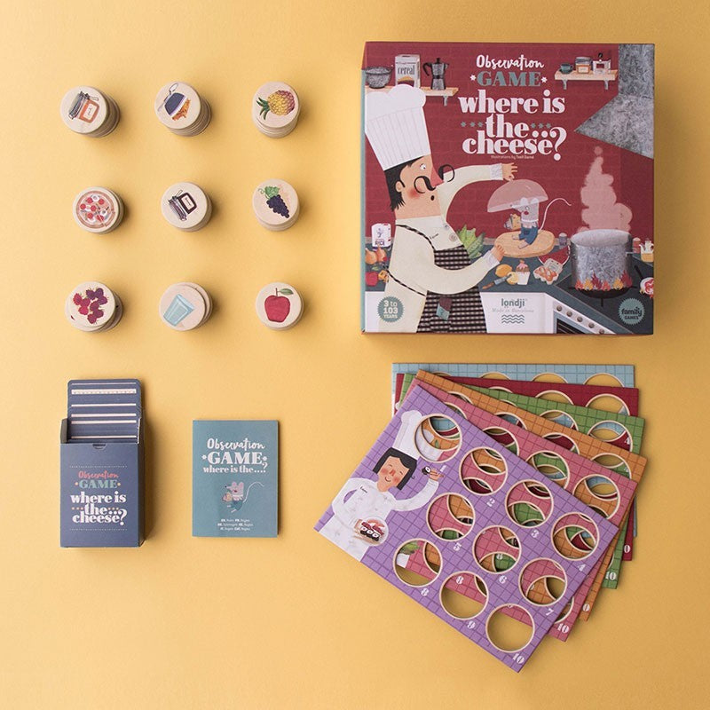 Family Game - WHERE IS THE CHEESE? - Londji