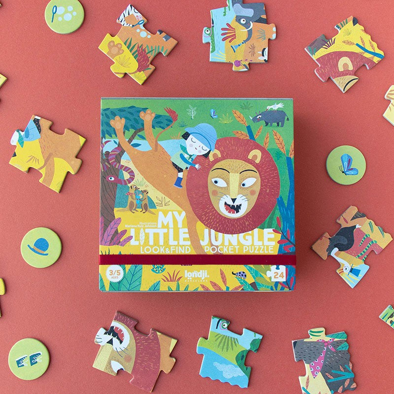 MY Little Jungle- Look & Find Puzzle - Londji