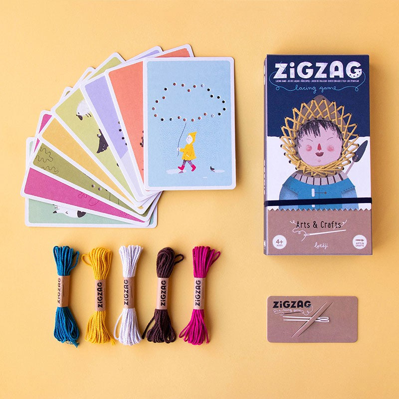 Zig Zag - Fädelspiel - Londji
