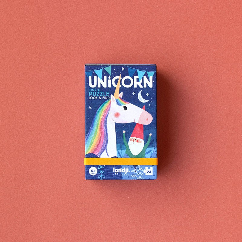 Tiny Puzzle - UNICORN - Look & Find- Londji