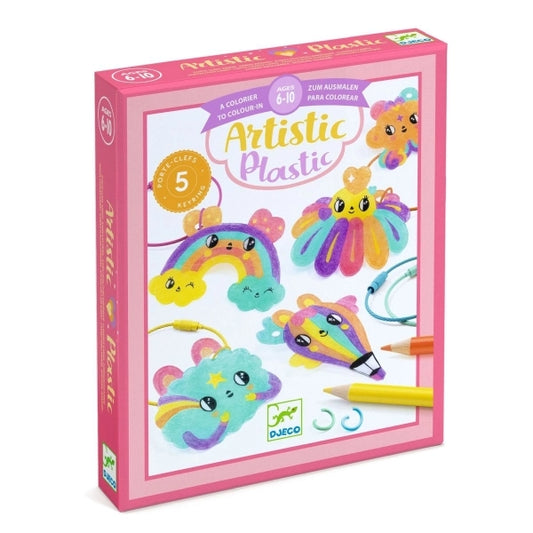 Artistic Plastic: Kawaii Schlüsselanhänger - Djeco