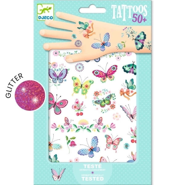 Tattoos Schmetterlinge - Djeco