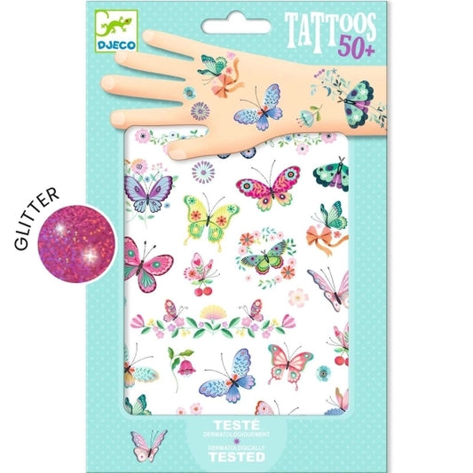 Tattoos Schmetterlinge - Djeco