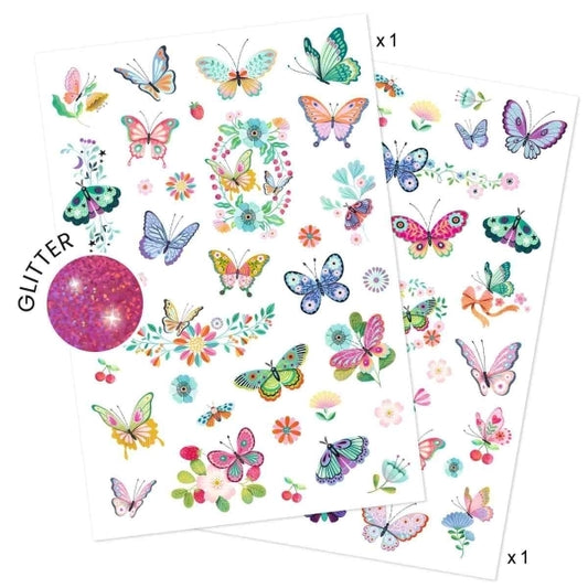 Tattoos Schmetterlinge - Djeco