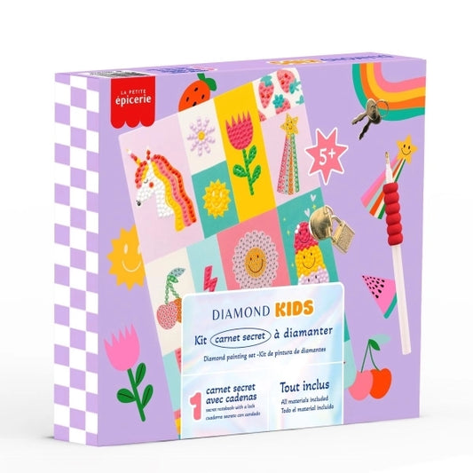 Diamond Painting Set Tagebuch - La Petite Epicerie