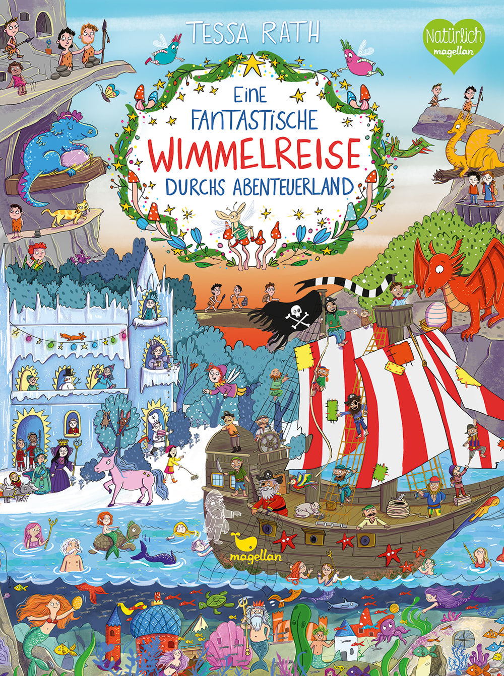 Eine Fantastische Wimmelreise Durchs Abenteuerland - Magellan