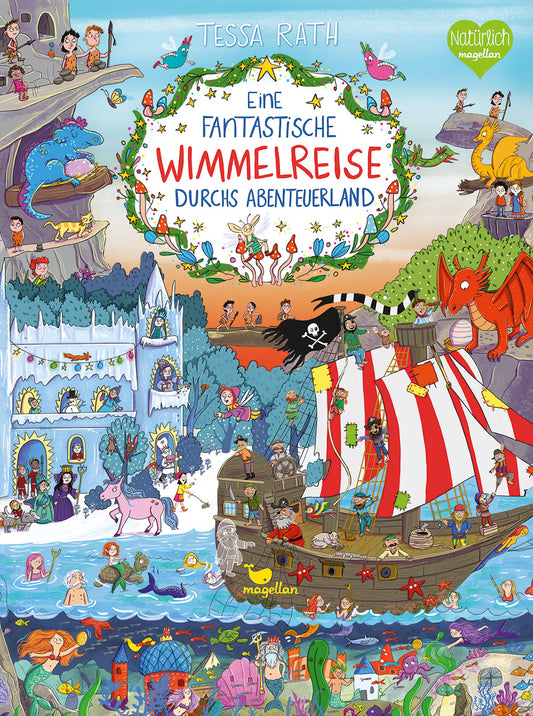 Eine Fantastische Wimmelreise Durchs Abenteuerland - Magellan