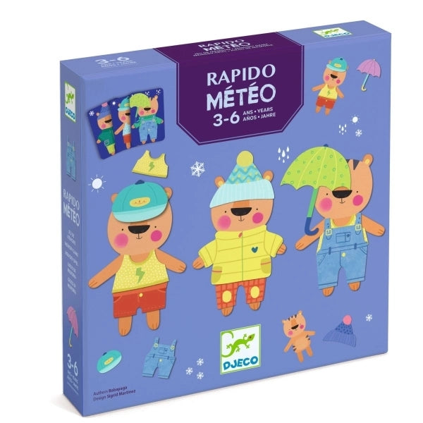 Spiel Rapido Meteo - Djeco