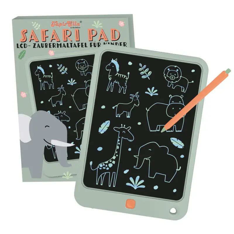 LCD Zaubermaltafel für Kinder - Safari - Lutz Mauder