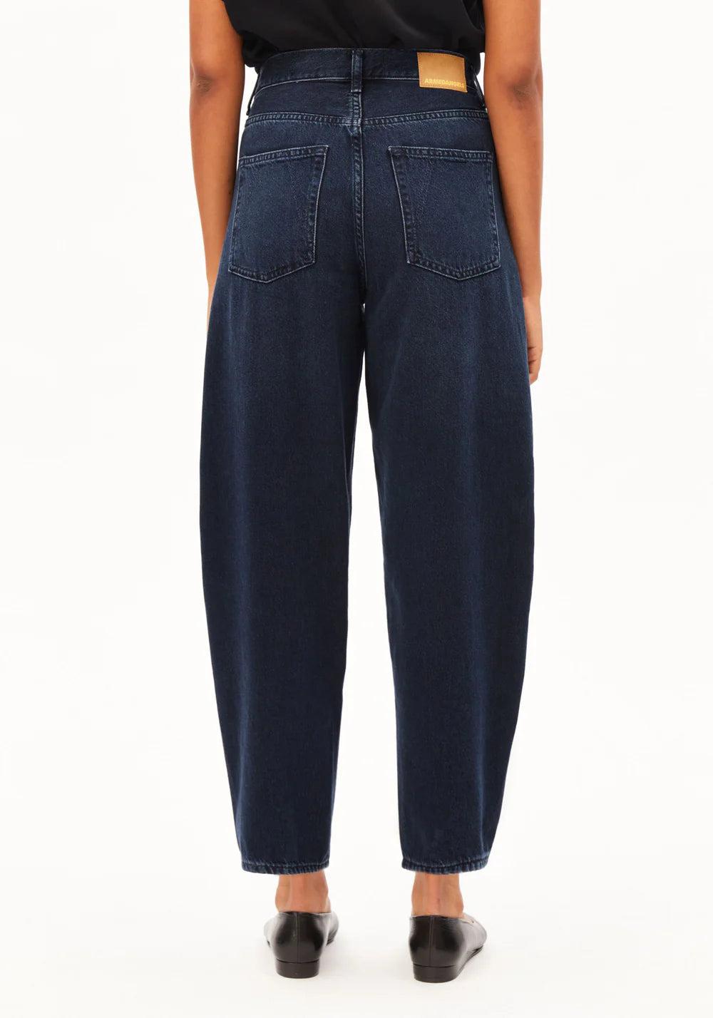 BAARLY HIGH WAIST BARREL JEANS BIO-BAUMWOLL MIX NON STRETCH - Armedangels