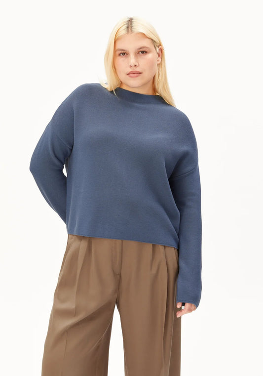 MERINAA LINKS LINKS STRICKPULLOVER 100% BIO-BAUMWOLLE- Armedangels