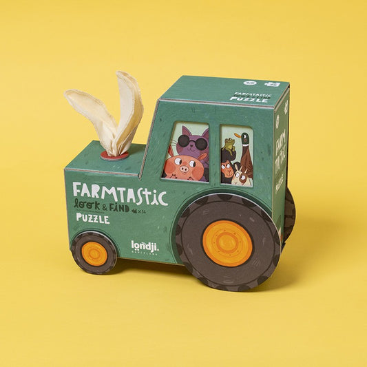 Farmtastic - Look & Find Puzzle - Londji