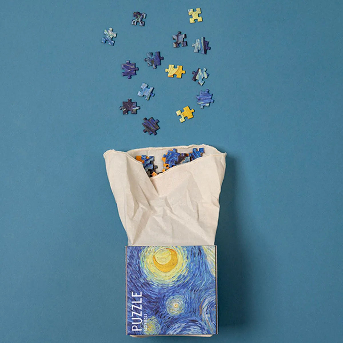 Cube Puzzle -„Sternen Nacht“ - Vincent Van Gogh - Londji