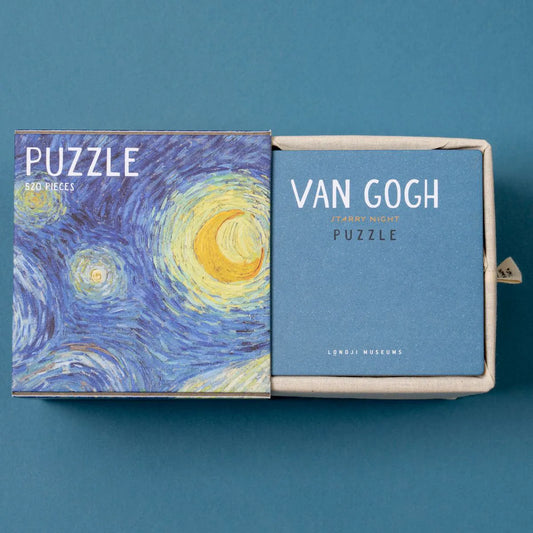 Cube Puzzle -„Sternen Nacht“ - Vincent Van Gogh - Londji