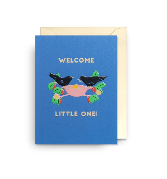 Karte „Welcome Little One“ - Lagom Design
