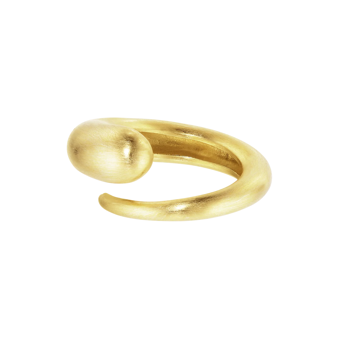 Orbis Drop Ring gold - 3 Größen - Jane Kønig