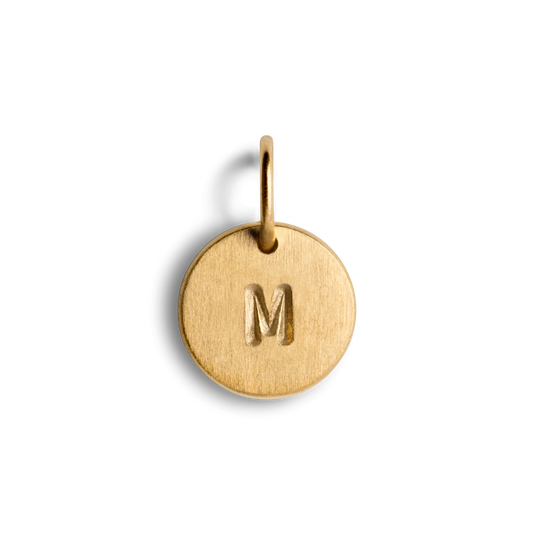 Medium LOVETAG Anhänger gold - Jane Kønig