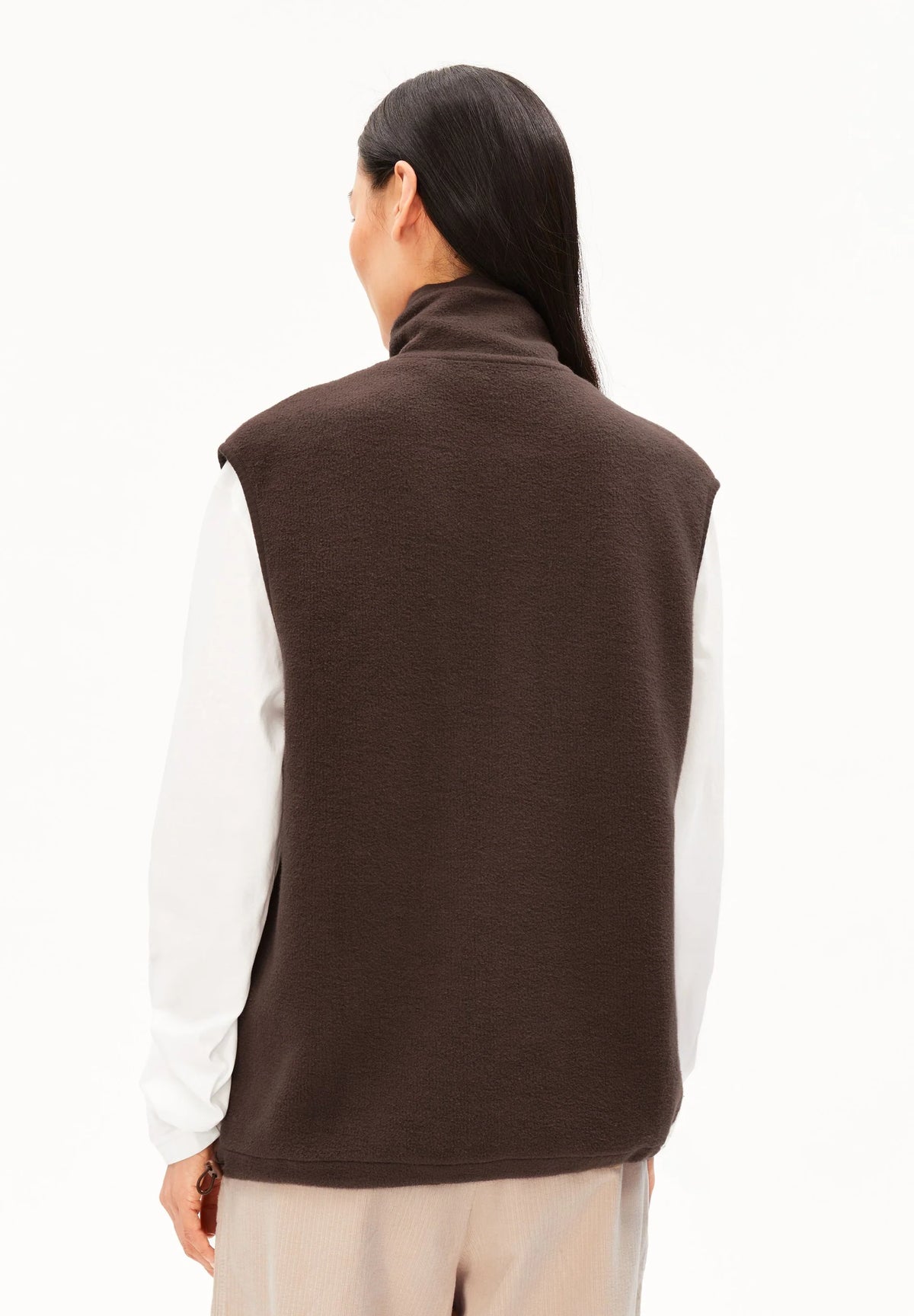 Baumwoll Fleece Weste - ARMEDANGELS