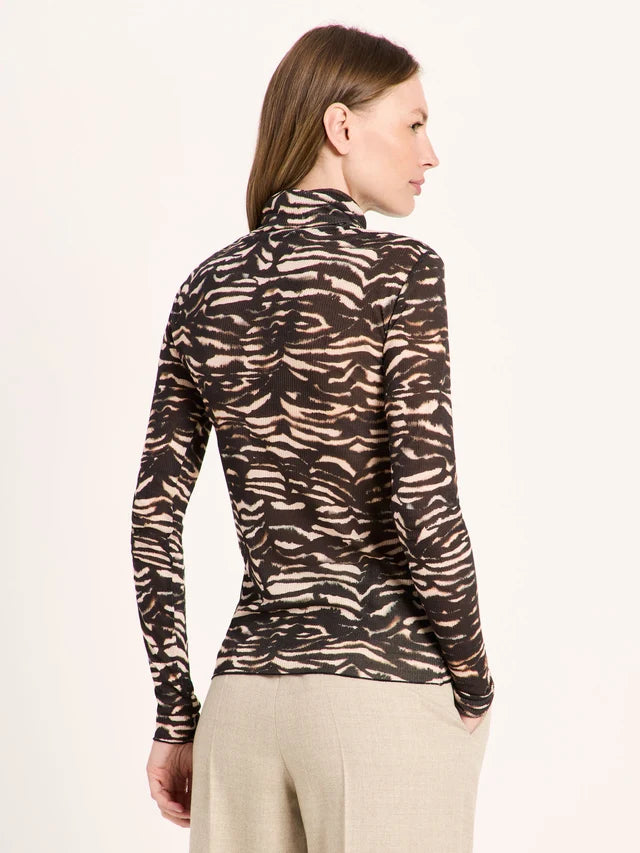 Rollkragenshirt Zebra - Lanius