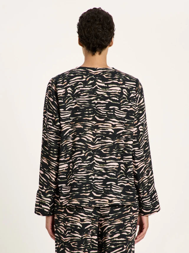 Bluse aus TENCEL Zebra - Lanius