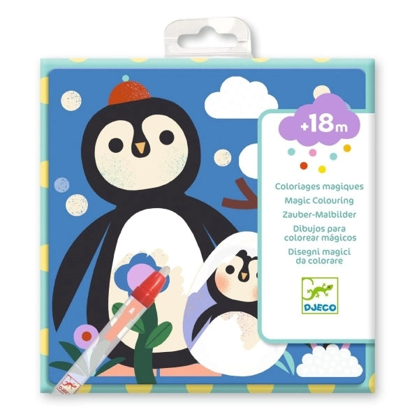 Zauber Malbilder - Tierbabies - Djeco