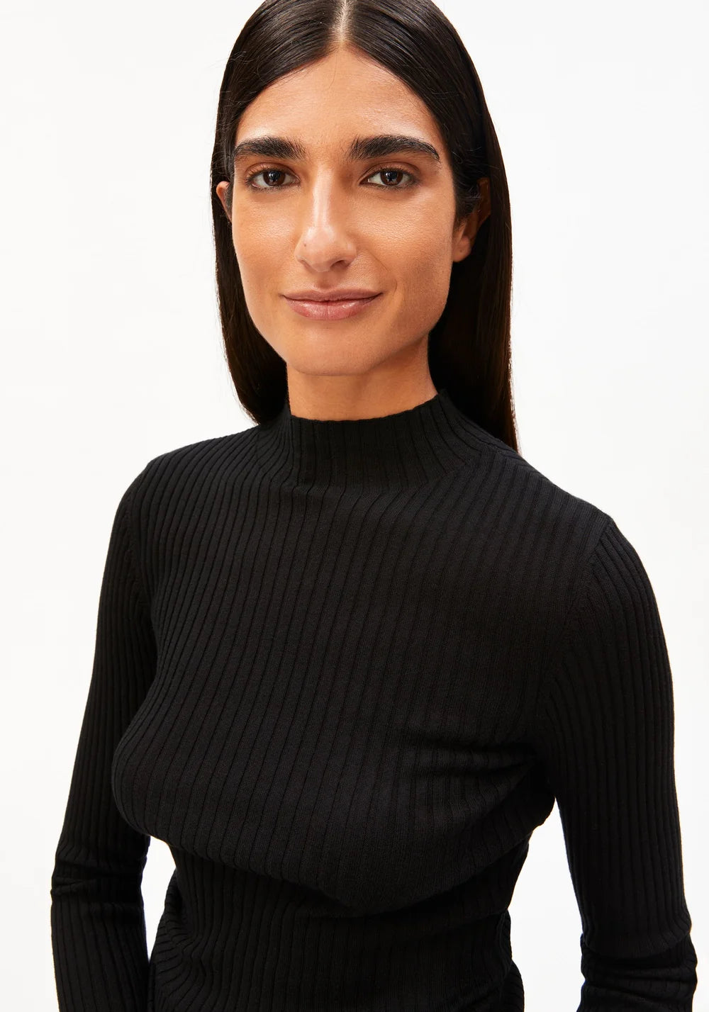 Alaania Knit Sweater - black - 100% Bio Baumwolle -  Armedangels
