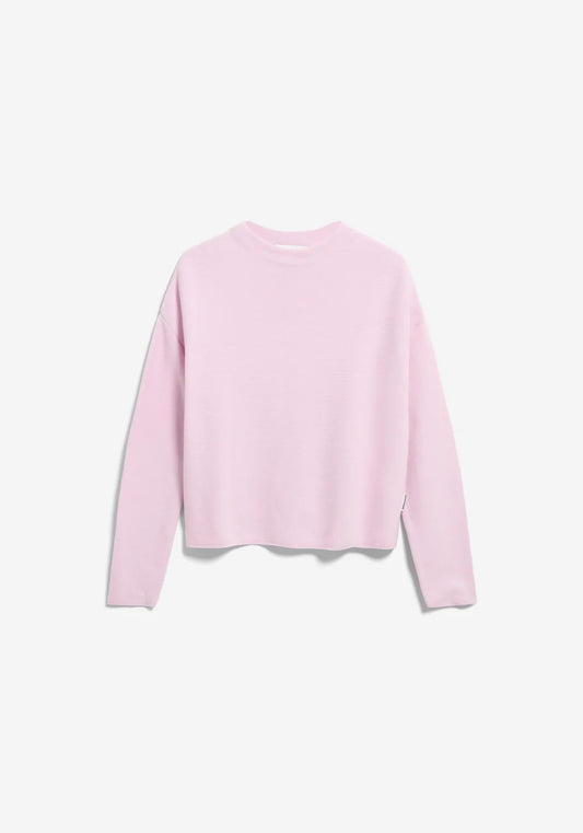 MERINAA LINKS LINKS STRICKPULLOVER 100% BIO-BAUMWOLLE- 3652 frosted rose - Armedangels