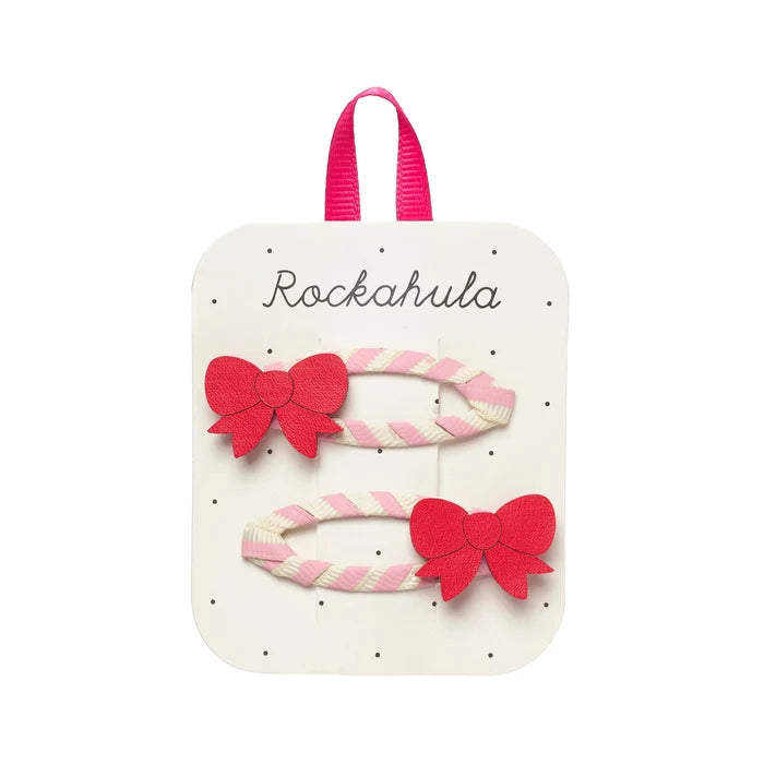 Haarclips 2 Stück Schleifen - Rockahula