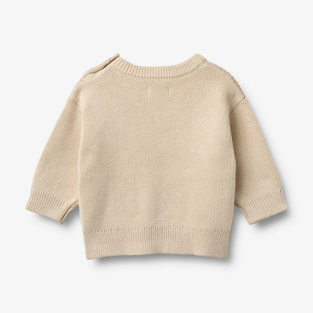 JACQUARD PULLOVER SOLVEIG - Bio Baumwolle GOTS - WHEAT