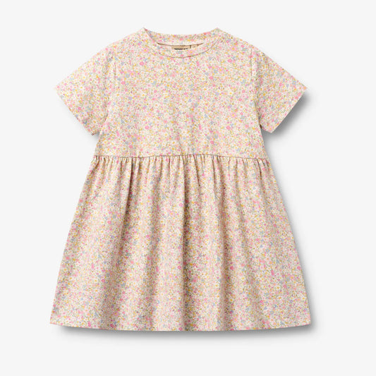 JERSEYKLEID S/S ANNA GOTS - WHEAT