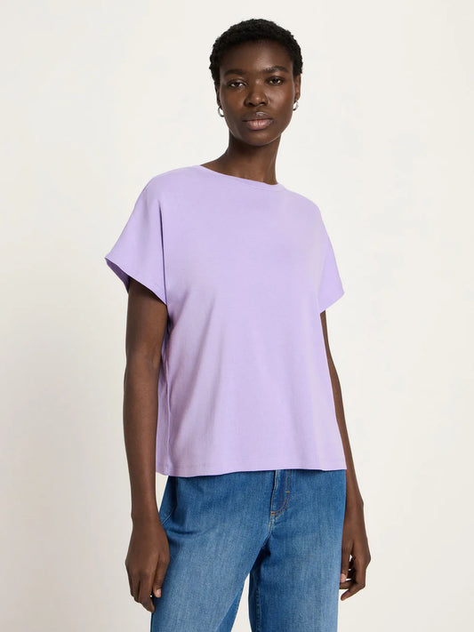 T-Shirt mit überschnittener Schulter - 100% Bio Baumwolle - GOTS -Lanius