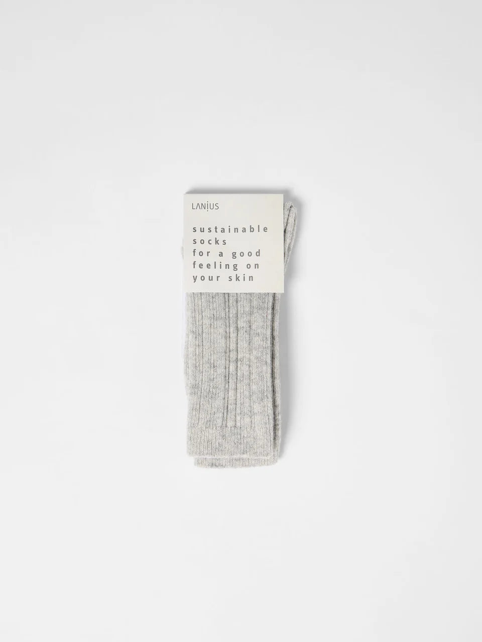 Rippenstrick Socken GOTS - Lanius
