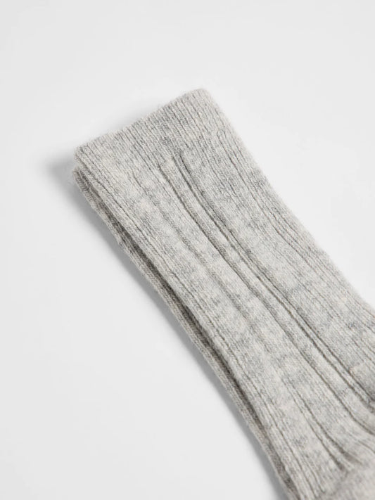 Rippenstrick Socken GOTS - Lanius