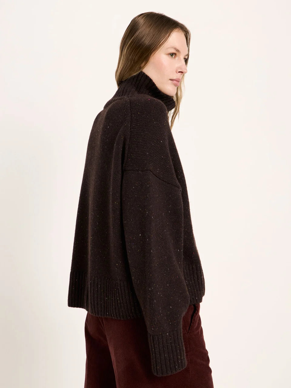 Oversized Rollkragenpullover - Bio Schurwolle - Lanius