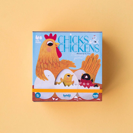 Memory Spiel - CHICKS & CHICKENS - Londji