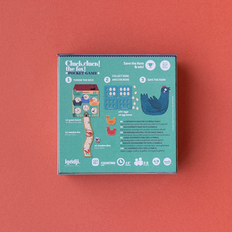 Pocket Game - CLUCK,CLUCK! THE FOX! - Londji
