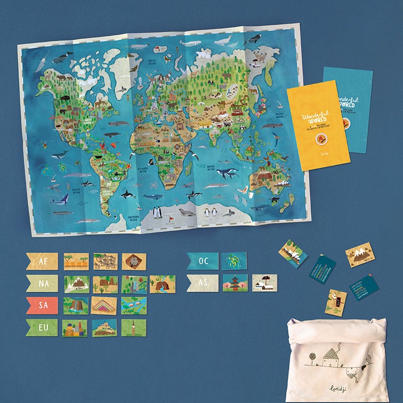 WONDERFUL WORLD- Suchspiel - Londji