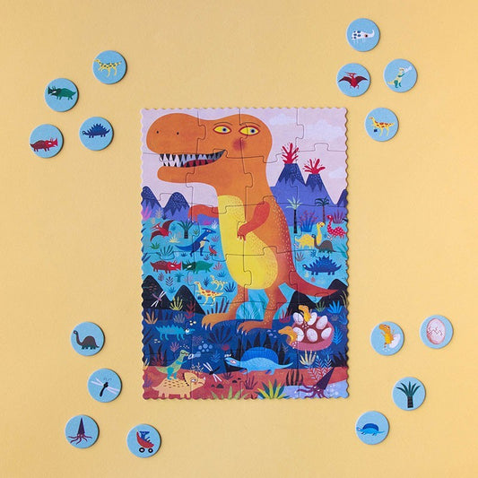 My little Dino - Look & Find Puzzle - Londji