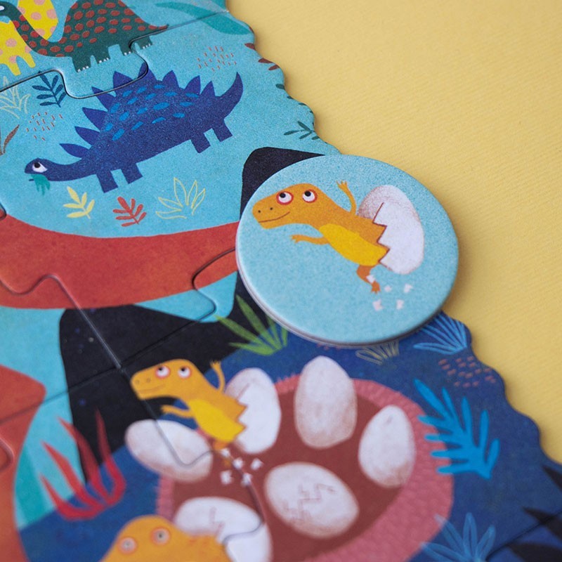 My little Dino - Look & Find Puzzle - Londji