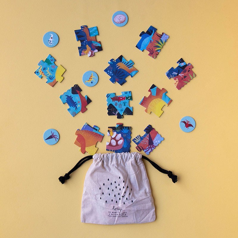 My little Dino - Look & Find Puzzle - Londji