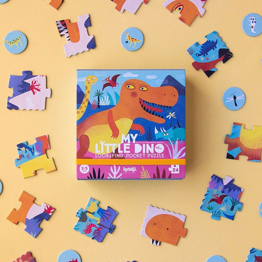 My little Dino - Look & Find Puzzle - Londji