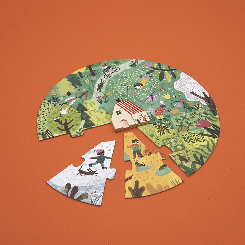 A Home for Nature - Schichten Puzzle - Londji